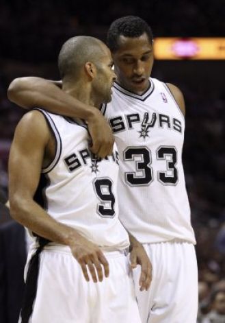 Tony Parker and Boris Diaw