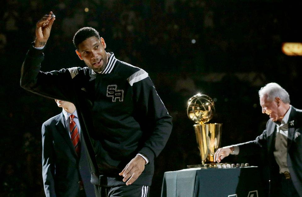 Duncan made the playoffs in all of his 19 seasons with the San Antonio Spurs. (AP Photo/Eric Gay, File)